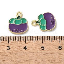 Emaille-Anhänger aus Obstlegierung&nbsp;PALLOY-S058-01LG-23
