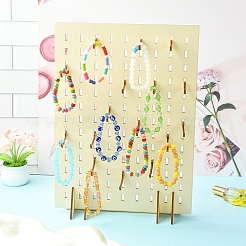 Supports de rangement rectangulaires en bois pour bijoux et bracelets&nbsp;ODIS-YWC0001-01