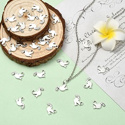 30 pièces pendentifs en alliage de style tibétain&nbsp;TIBEP-YW0002-18