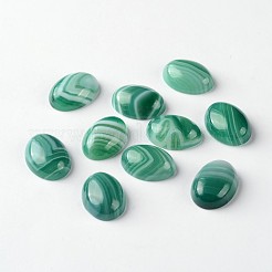 Natürliche Achat ovale Cabochons&nbsp;X-G-L347-01A