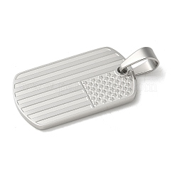 Pendentifs en acier inoxydable 304 anti-ternissement&nbsp;STAS-G346-19P