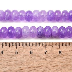 Chapelets de perles de jade blanche naturelle&nbsp;G-E507-01-11
