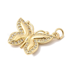 Pendentifs en laiton zircon cubique transparent&nbsp;KK-Z160-09G