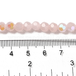 Chapelets de perles en verre imitation jade&nbsp;EGLA-A035-J6mm-L08