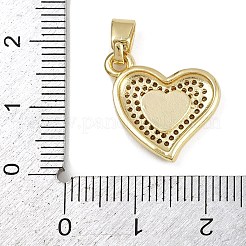 Messing micro pave Zirkonia Emaille Anhänger&nbsp;LS-KK-Z123-19G-01