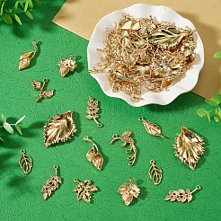 Kits de fabrication de bijoux à thème feuille&nbsp;DIY-TA0015-57