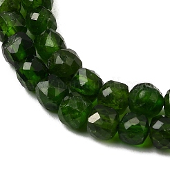 Natürliche grüne Diopsidperlenstränge&nbsp;G-F799-D01-01