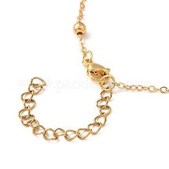 Bracelets à maillons en laiton avec nœud papillon pour femmes&nbsp;BJEW-TA00537