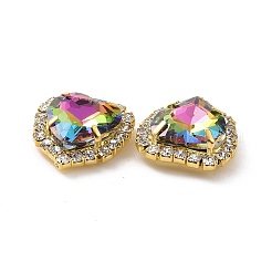 Herz Strass aufnähen&nbsp;DIY-E062-03G-03
