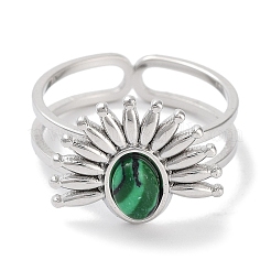 Ionenplattierung (IP) 304 Edelstahlring&nbsp;RJEW-B059-01P-02