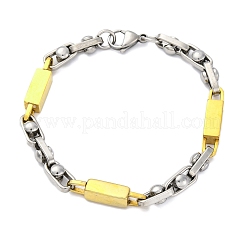 Bracelets à maillons en acier inoxydable 304 pour femmes et hommes&nbsp;BJEW-R018-18GP