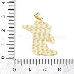 Laiton avec pendentifs en émail&nbsp;KK-Z145-03G