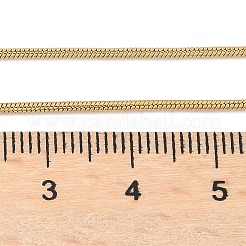 Schlangenkettenhalsketten aus Edelstahl 304&nbsp;NJEW-F248-02B-G