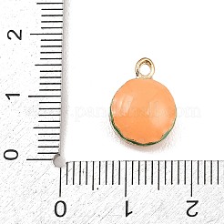 Hamburger-Anhänger aus Emaillelegierung&nbsp;ENAM-P264-01B-G