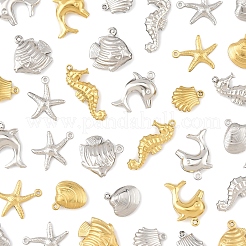 36 pz 12 stili pendenti in acciaio inossidabile 304 oceano&nbsp;STAS-FS0001-95
