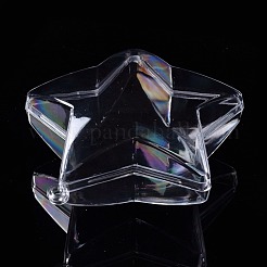 Pendentifs en plastique transparent ouvrables&nbsp;CON-K007-05A