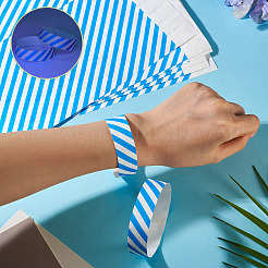 Bracelets jetables en papier&nbsp;BJEW-TAC0075-002E