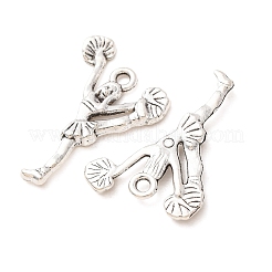 Pendentifs en alliage de style tibétain&nbsp;AL-CBA5212-08AS