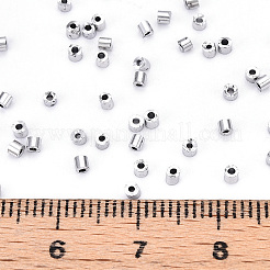 GlasZylinderförmigperlen galvanisieren&nbsp;SEED-Q036-01A-B04