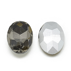 Cabujones de cristal con rhinestone&nbsp;RGLA-T080-13x18mm-03