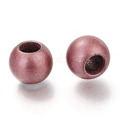 Matte sprühlackierte europäische Acrylperlen&nbsp;ACRP-Q017-03A-02