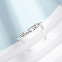 Anillos de dedo de 990 plata esterlina&nbsp;RJEW-Z128-01S-02