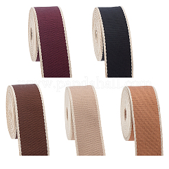Rubans plats en polyester 15 couleurs 5 m&nbsp;OCOR-PH0002-45