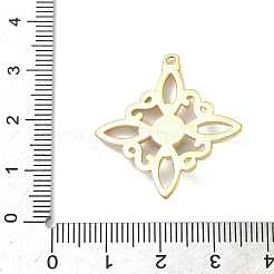 304 Edelstahl-Emaille-Anhänger&nbsp;STAS-G371-05G-03