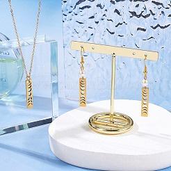 20 pendentif en acier inoxydable 304 avec placage ionique (IP)&nbsp;FIND-SZ0006-03G