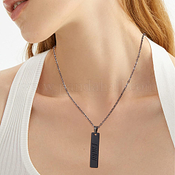 10 pendentif en acier inoxydable 304&nbsp;STAS-BC0003-27B