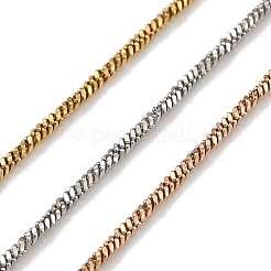 Mehrlagige Schlangenkettenhalsketten aus 304 Edelstahl&nbsp;NJEW-H043-12MC