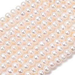 Fili di perle di perle d'acqua dolce coltivate naturali&nbsp;PA-CBABE82-15F