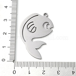 Anlaufgeschützte Anhänger aus 304er Edelstahl&nbsp;STAS-R116-07P