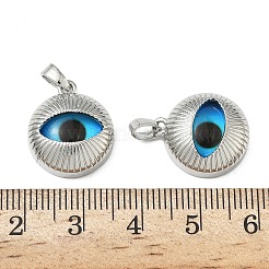 Pendentifs de verre en laiton&nbsp;KK-Z134-19P-02