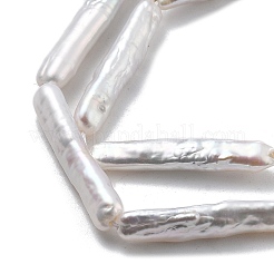 Natürliche Barock Keshi Perlen Stränge&nbsp;PEAR-P064-05A-04A