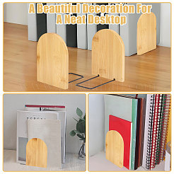 Buchstützenständer aus Holz&nbsp;ODIS-CA0001-30