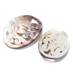 Cabochons aus Naturmuscheln&nbsp;SHEL-L014-01