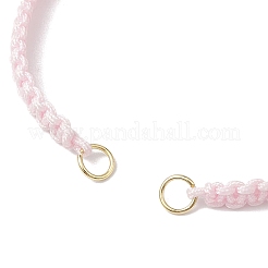 Realizzazione di braccialetti con cursore in cordoncino di nylon intrecciato&nbsp;AJEW-JB01237-01