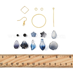 DIY-Sets zur Herstellung von Blumenglasanhängern und Ohrringen&nbsp;DIY-FS0009-01