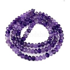 Chapelets de perles en améthyste naturelle&nbsp;LS-G-C127-B02-01