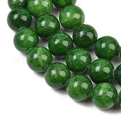 Fili di perle di giada Mashan naturale di dimensioni graduate&nbsp;GG-CBA2AE1-A08-P
