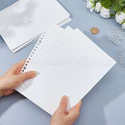 Copertina staccabile in plastica PP con clip&nbsp;OFST-WH0004-113A-01