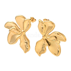 Valentinstag-Ohrstecker aus Edelstahl 304 für Damen&nbsp;EJEW-K302-12G