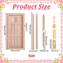 Puerta de madera&nbsp;DIY-WR0005-58