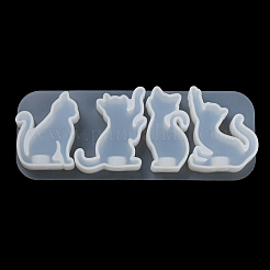 Katzenform Anhänger DIY Silhouette Silikonform&nbsp;LS-DIY-K067-02C