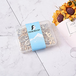2 Set mit zweifarbigen Strass-Anhängern aus Legierung.&nbsp;ALRI-FW0001-01