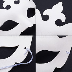 Mascarillas de papel para fiestas&nbsp;AJEW-CJ0004-06