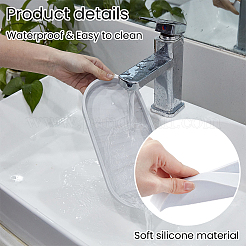 Plateau de rangement en silicone&nbsp;AJEW-GF0014-33A