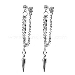 Pendientes colgantes de acero inoxidable 304&nbsp;WGF9E4F-02