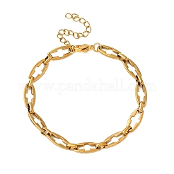 Bracelets à chaîne creuse en acier inoxydable 304 pour femmes&nbsp;BJEW-JB12295-01